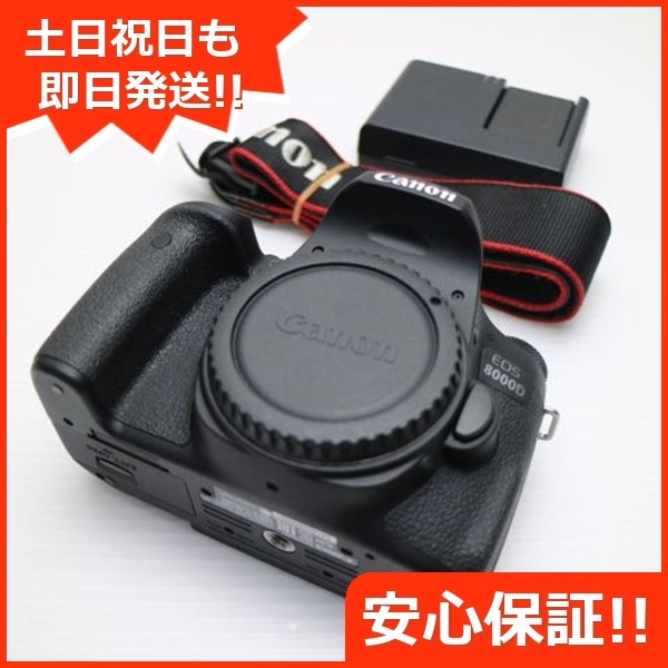 超美品 EOS 8000D ブラック 141