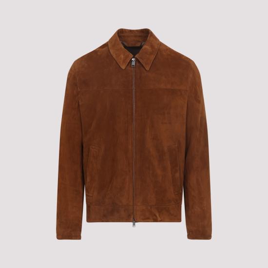 BRIONI Men Jacket PLBV0L PB713 2600 TEAK