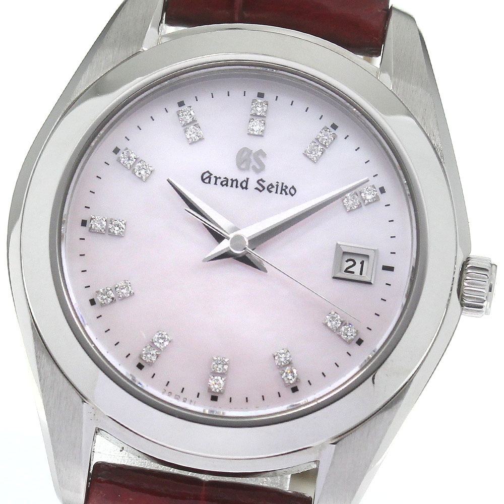 セイコー SEIKO STGF295/4J52-0AB0 グランドセイコー ダイヤインデックス クォーツ レディース 良品 箱保証書付き_819596【中古】