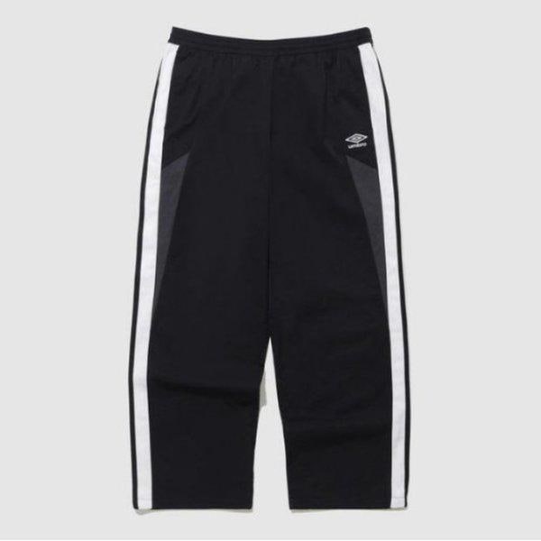 パンツ KQF UQ121CPT13-BLK ダブルデッカー ストレート & ジョガー 2WAY パンツ / BLACK