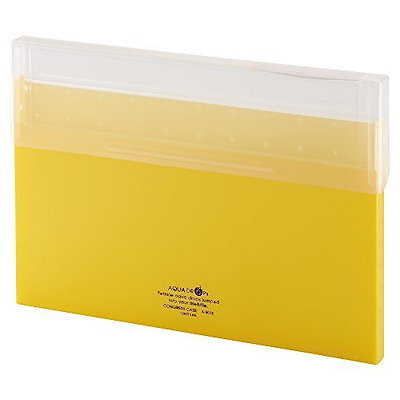 他サイト： リヒトラブ LIHIT LAB. A-5035-5 ＡＱＵＡ ＤＲＯＰｓ コングレスケース Ａ４ ５黄 コングレスケース薄型の商品画像