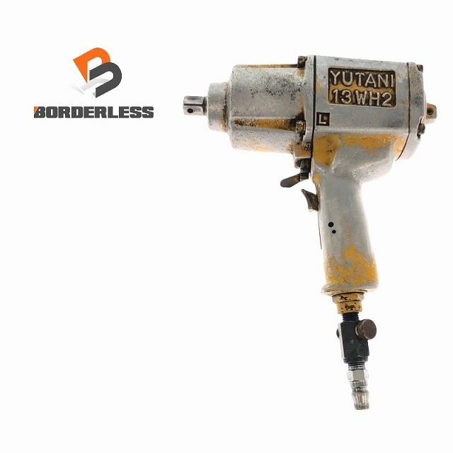 used YUTANI 油谷 常圧 エアインパクトレンチ 13WH2 エア工具 エアツール 100142