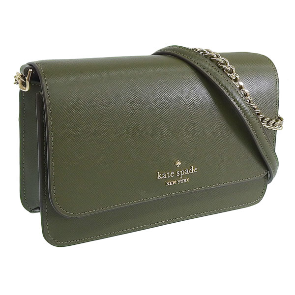 ケイトスペード バッグ レディース 2WAY ショルダーバッグ アウトレット サフィアーノレザー グリーン マディソン スモール フラップ クロスボディ madison sm flap cbdy KC 15,184円