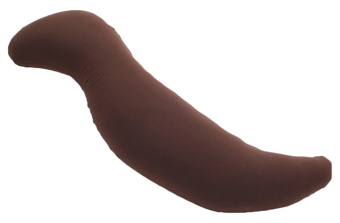 王様の抱き枕 ブラウン (専用カバー付)W30×D20×H110cm