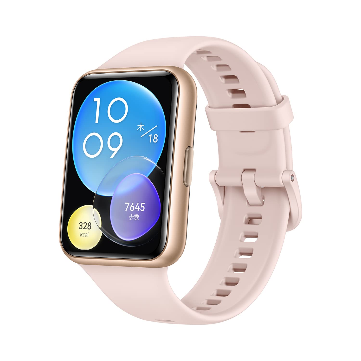 HUAWEI WATCH FIT2 スマートウォッチ 心拍計 サクラピンク【日本正規代理店品】