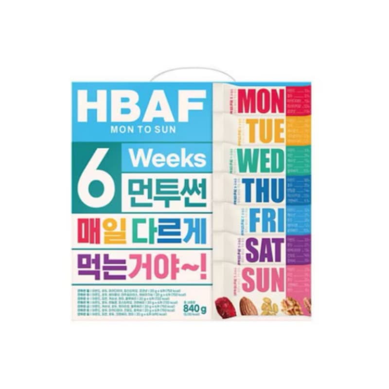 マントゥサン 毎日ナッツ 6週間