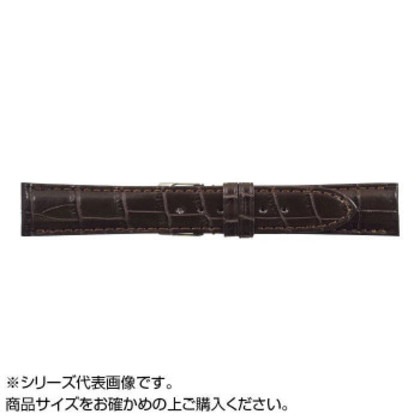 MIMOSA(ミモザ) 時計バンド クロコマット 19mm ブラウン (美錠:銀) WRM-B19 9,886円