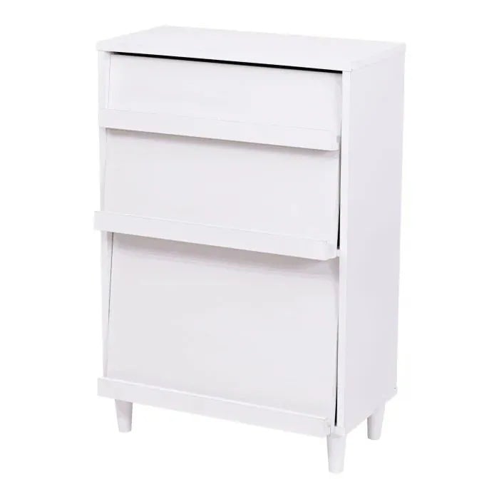 6デザインキャビネット ディスプレイラック FSI-0002-WH ホワイト