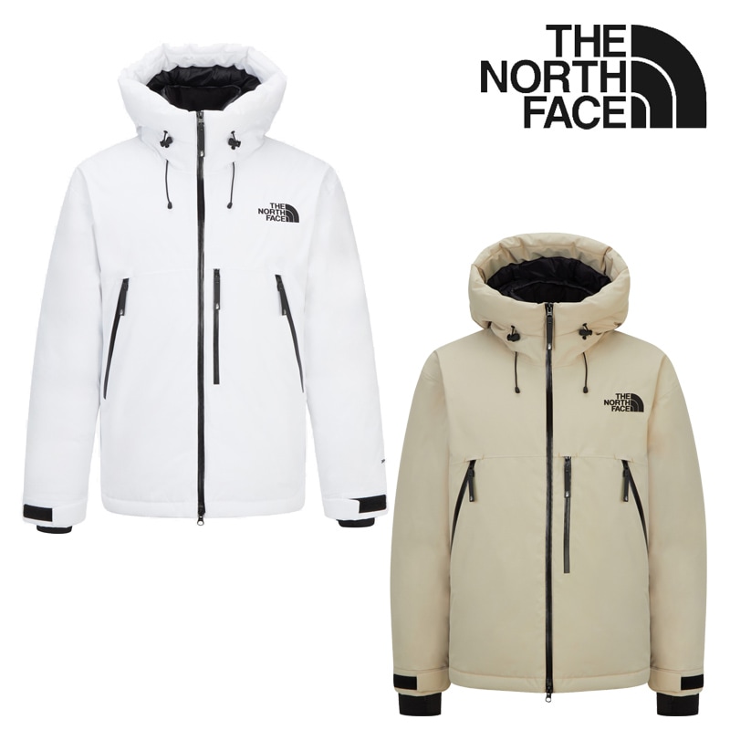 NJ1DQ52 MS FELIX RDS DOWN JACKET 雪の日もタウンもふわっと暖か 撥水中綿フードアウター 防風 便利ポケット付き ベージュとホワイト 通学通勤に快適 さらっと軽い