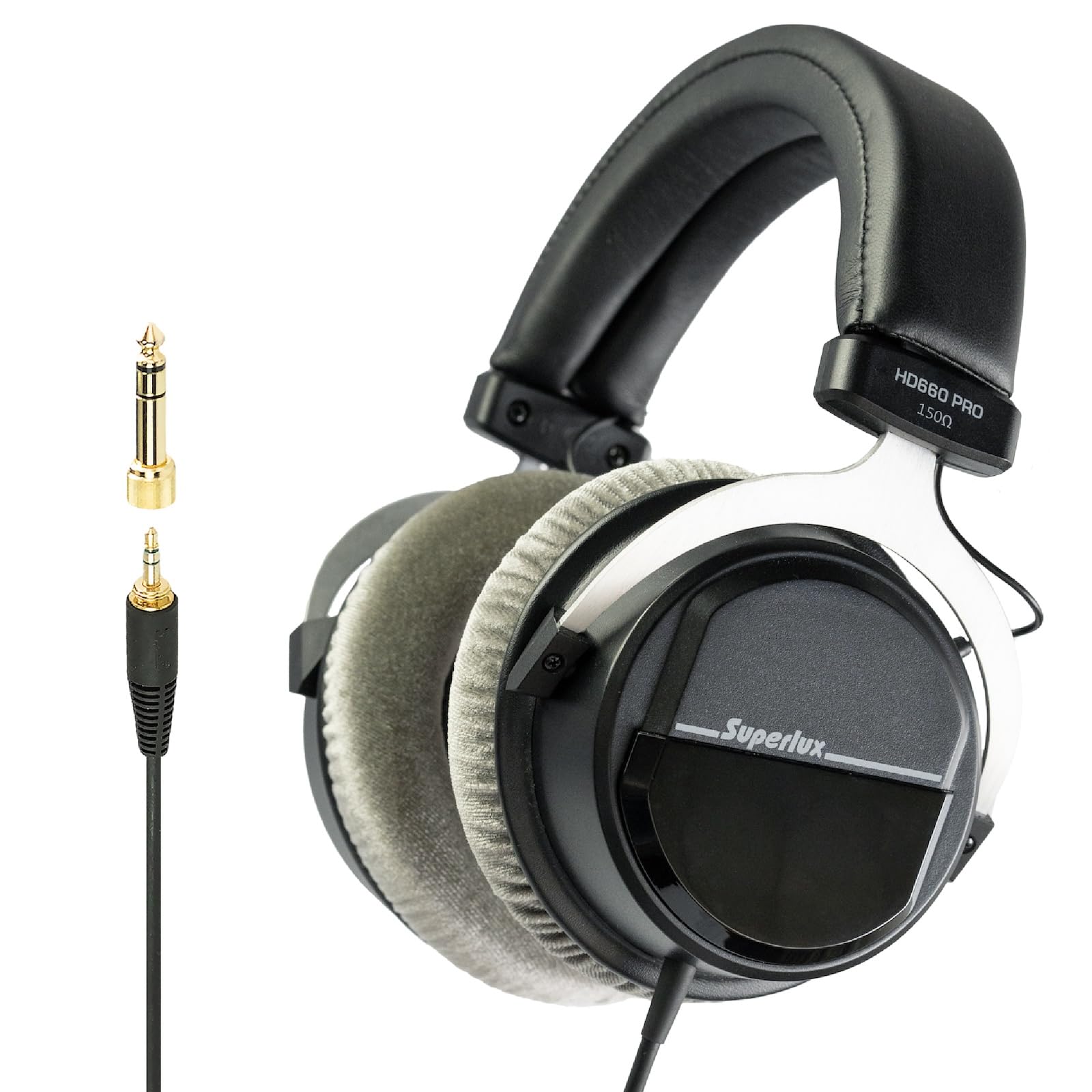 Superlux 密閉型プロフェッショナルモニターヘッドフォン HD660PRO
