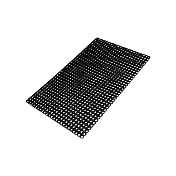 有孔ラバーマット 約1000x1500mm ブラック TTRM-1015 1枚