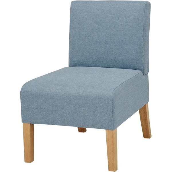 FL-8614NA-BL ダイニングソファ1P ブルー メーカー直送