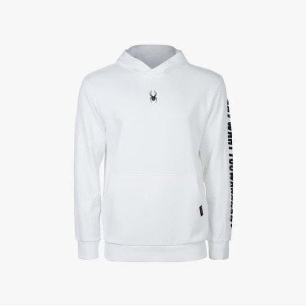 フードティー PQF SPIFCNHD341U-WHT [SWUWS] スリーブ刺繍フードTシャツ