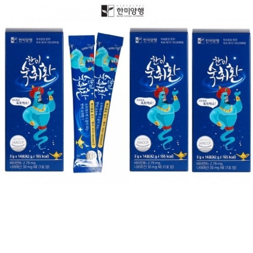 ハンミヤンハンハンミ二日酔い3g x 14砲x 3いつでもどこでも簡単 4,883円