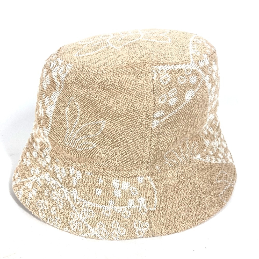 ハット H231001N ハット ジーンGene bucket hat パイル ハット帽 帽子 バケットハット ボブハット コットン ベージュ