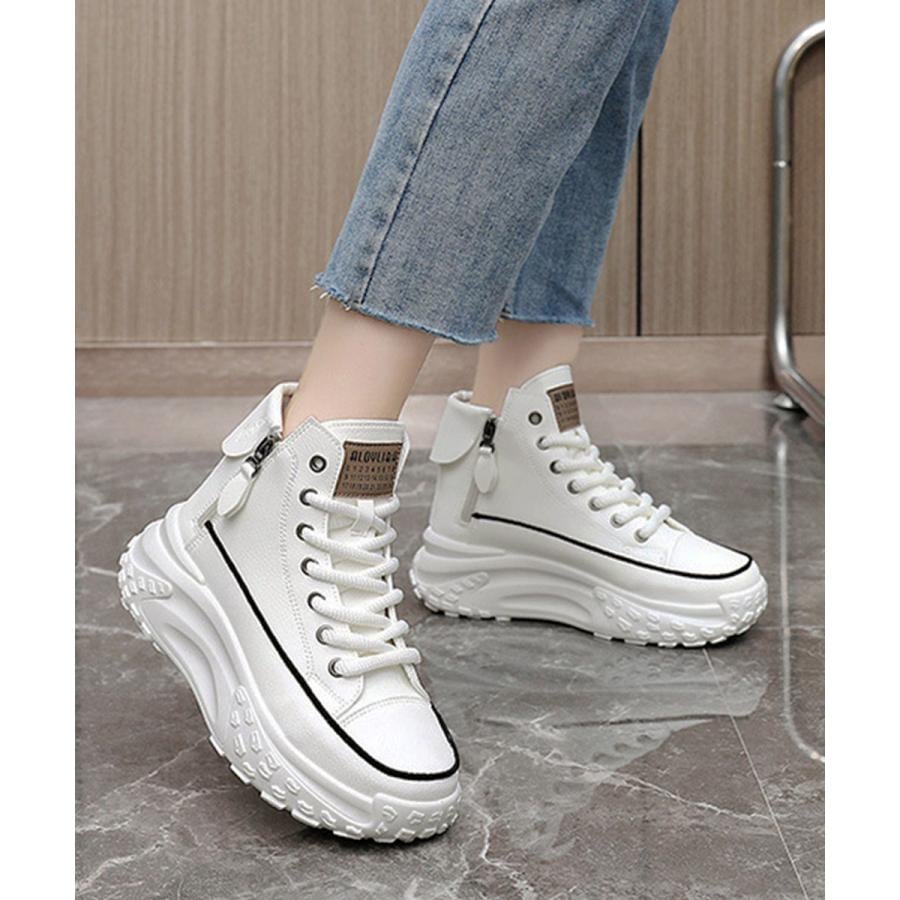 本日限定 韓国 人気 ウォーキングシューズ スニーカ ハイカットスニーカー レディース 厚底靴