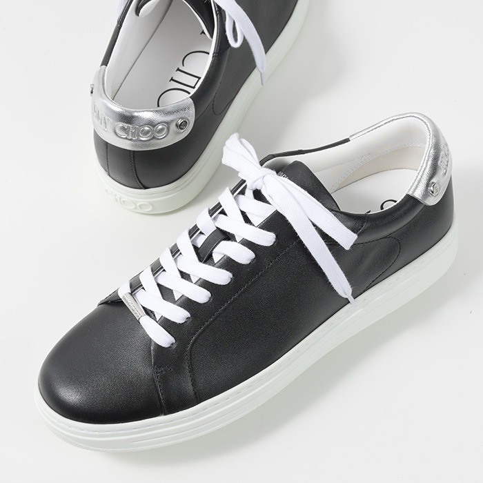 ローカット シューズ 靴 スニーカー ROMEMAZA メンズ メタリック カーフレザー シンプル スタイリッシュ ロゴ 人気 おすすめ