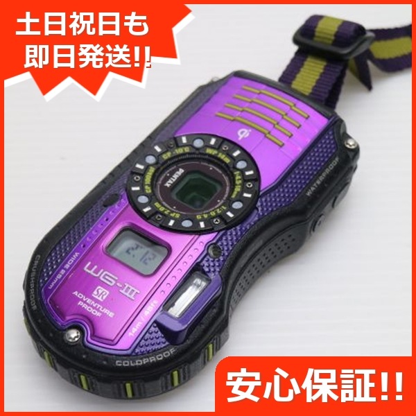 良品WG-3 GPS パープル デジカメ PENTAX 139