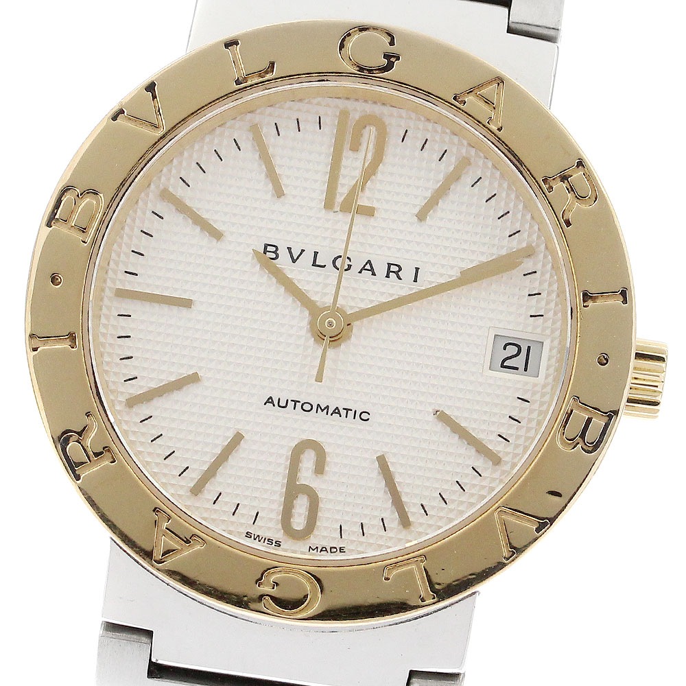ブルガリ BVLGARI BB38SG ブルガリブルガリ YGコンビ デイト 自動巻き メンズ _894276【中古】