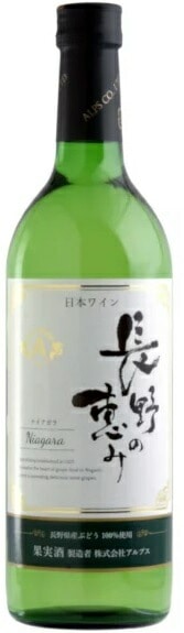 【送料無料】アルプス 長野の恵み 白 720ml6本【本州(一部地域を除く)は送料無料】
