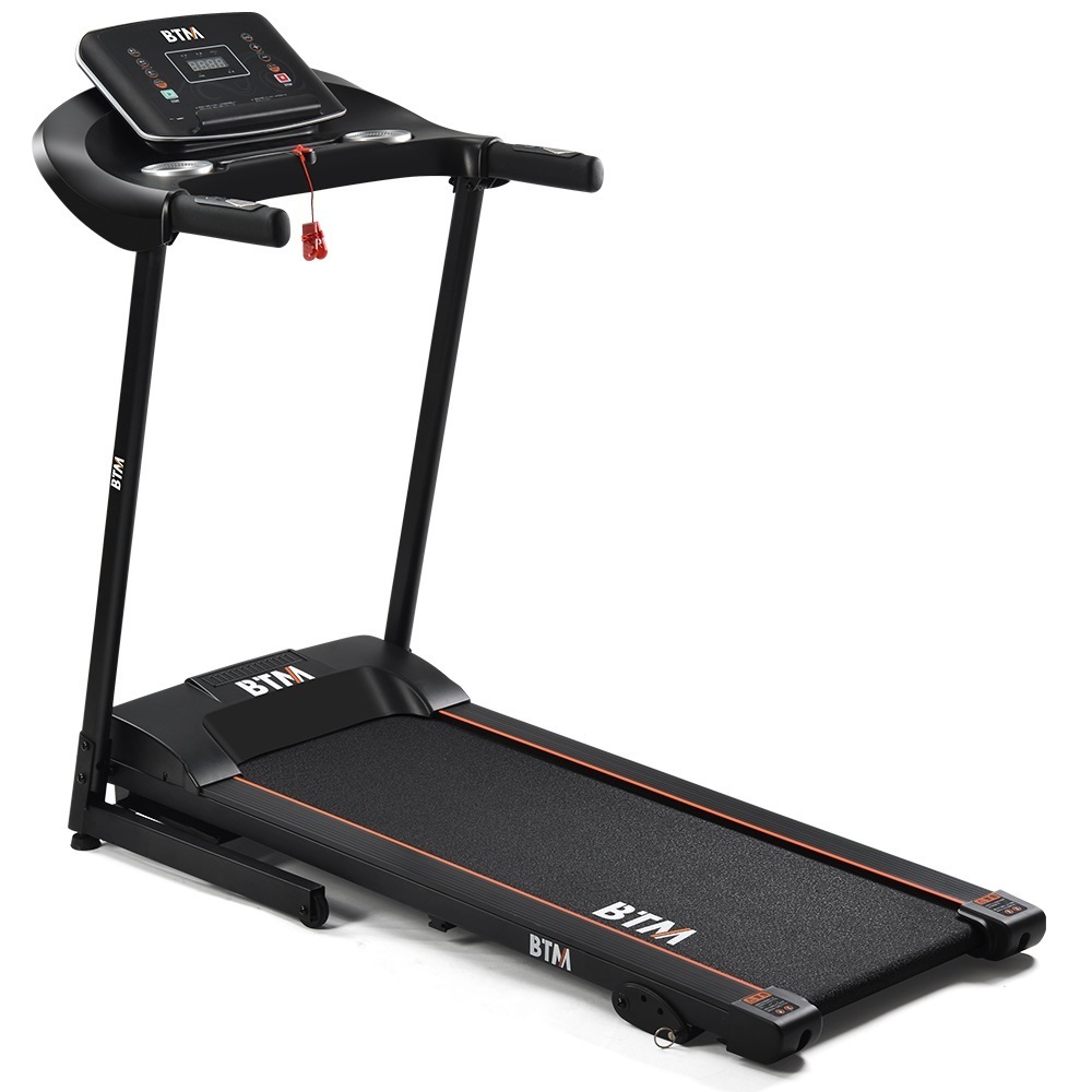 ルームランナー 家庭用 電動 MAX16km h 折りたたみ 心拍数測定 ランニングマシン トレーニング ダイエット ダイエット器具 フィットネス ブラック