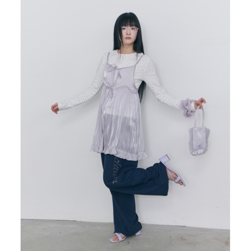 fogdawn 2way Sheer Glitter Dress lavender DA25SDR007LV 9,388円