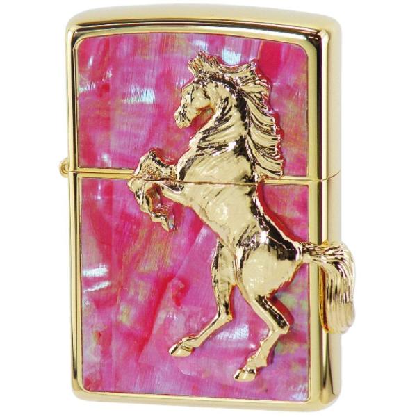 ZIPPO(ジッポー) ライター ウイニングウィニー スターシェル ゴールドリップ ピンク 即納