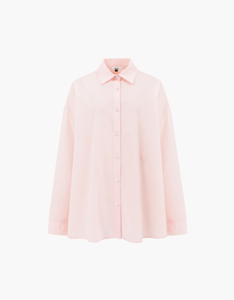 【DEPOUND】 OVERSIZED SHIRTS : LIGHT PINK