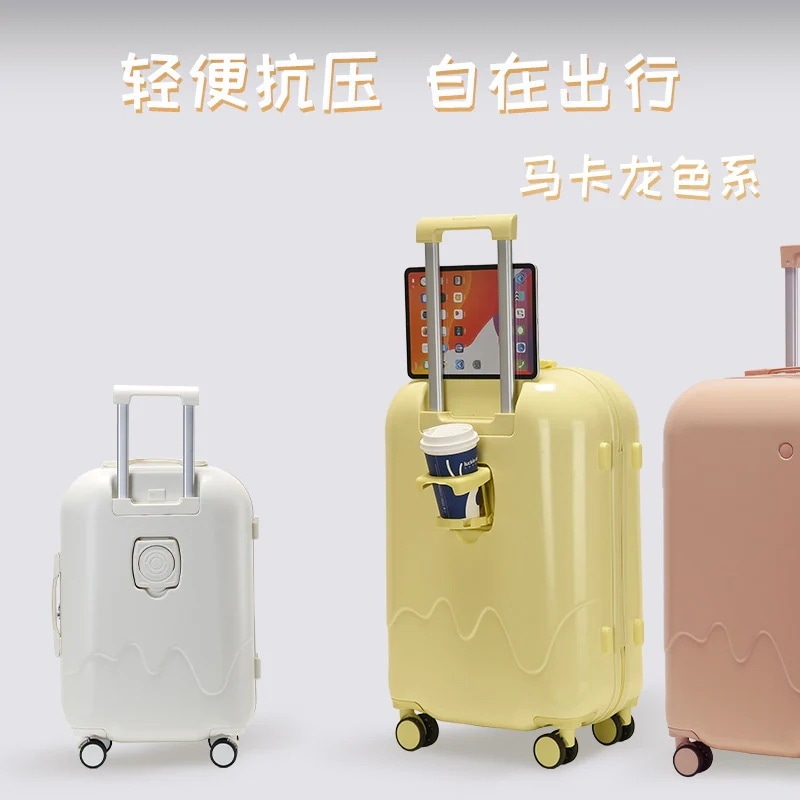 バッグキャリーバッグスーツケースキャリーケース女性寸小型軽量シャーシ学生アイススーツケース万向輪パスワードケース男 急速出荷