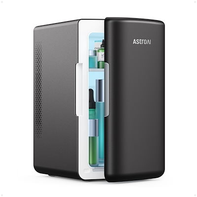 AstroAI 冷蔵庫 小型 6L ミニ冷蔵庫 小型冷蔵庫 保温 冷温庫 省エネ Amazon | AstroAI 冷蔵庫 小型 6L ミニ冷蔵庫 小型冷蔵庫 保温