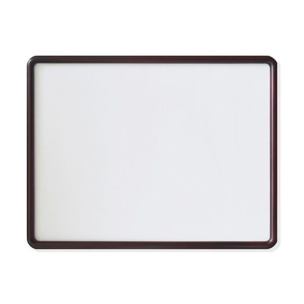 [角が丸い額縁]水彩画/絵画などに最適 色褪せ劣化防止アクリル仕様 隅丸デッサン額 大衣サイズ（507x392mm） ブラウン