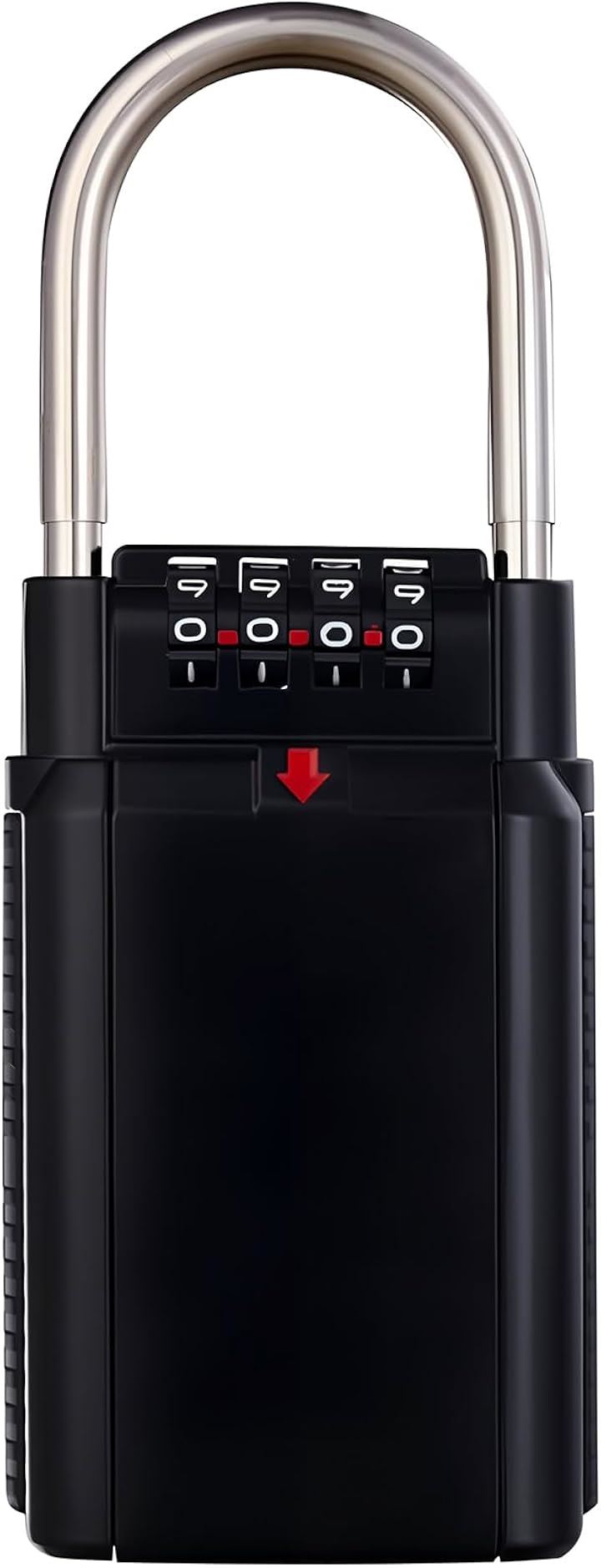 キーボックス 鍵ボックス ダイヤル式 盗難防止 キーストック ４桁 暗証番号 屋外内兼用 住宅 展示場 工事現場 マンション 会社 倉庫などに適用 日本語説明書付き ブラック(ブラック) 4,805円