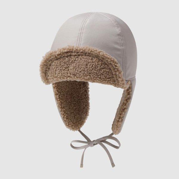 リバーシブル防寒高所帽 ベージュ QQ423ACPO1-BEG