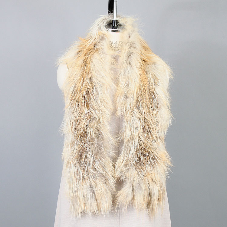 ゴールドファイアフォックス ファー マフラー ナチュラルカラー 送料無料 レディース ギフト プレゼント