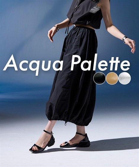 ストラップ ストラップサンダル ワイズ４E ACQUA PALETTE アクアパレット