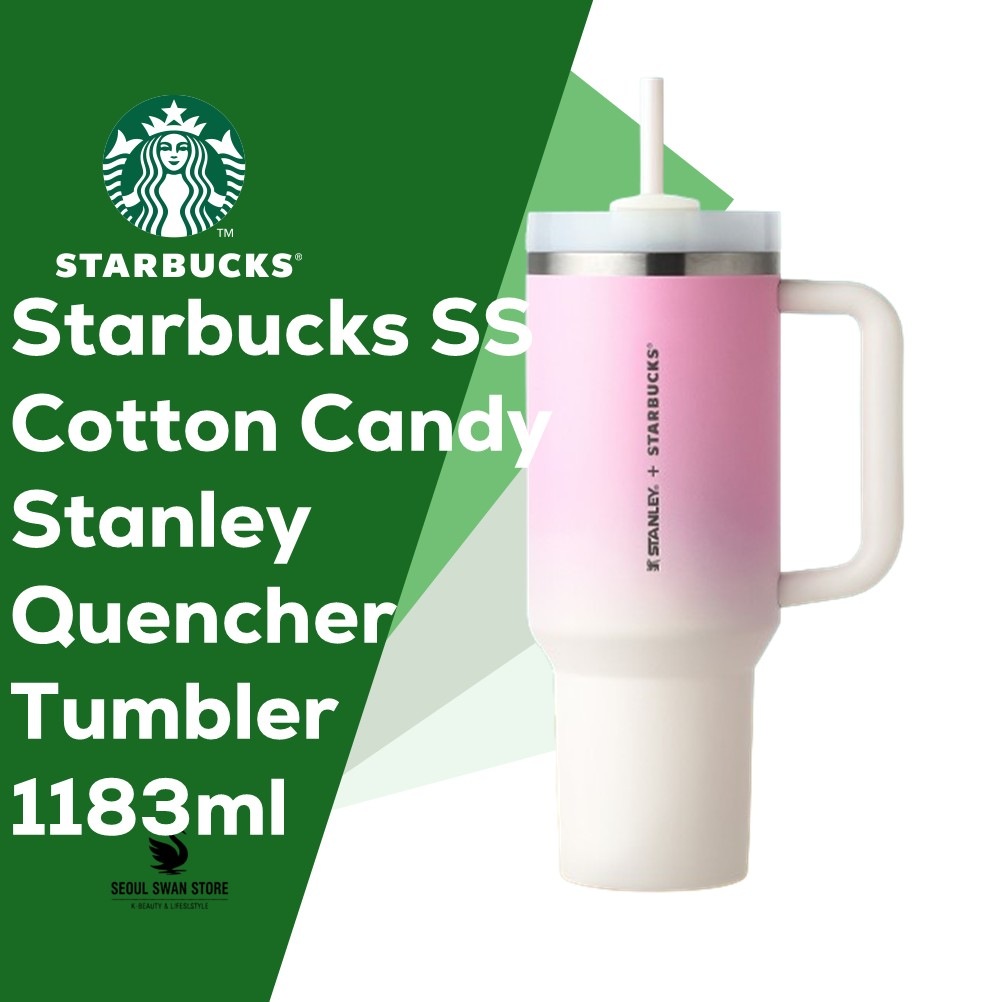 【正規品】スターバックス SS コットンキャンディ スタンレー クエンチャー タンブラー 1183ml