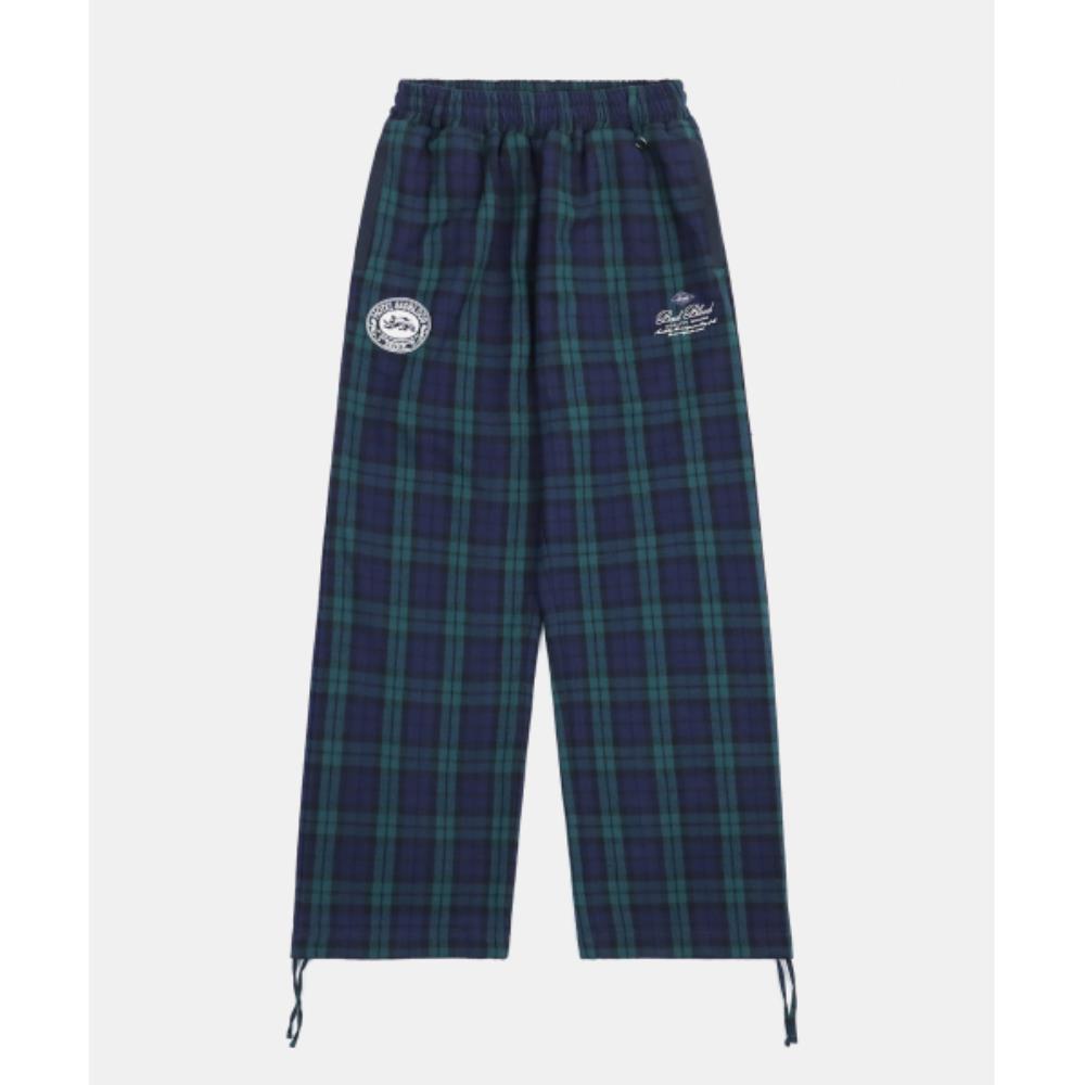 BADBLOOD Classic Check 2 Way Jogger Trousers Green w-pts 15,060円