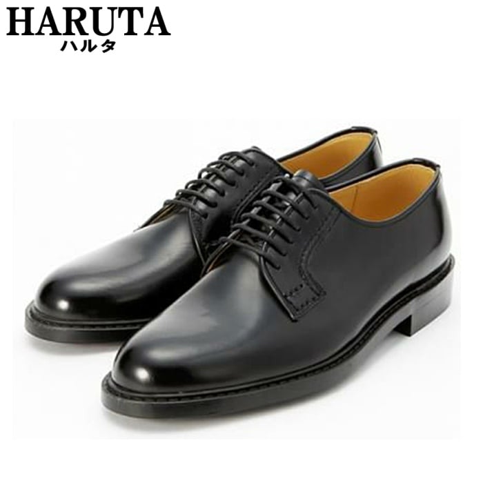 【即納】 ハルタ HARUTA 711 メンズ レザープレーン ビジネスシューズ レースアップシューズ