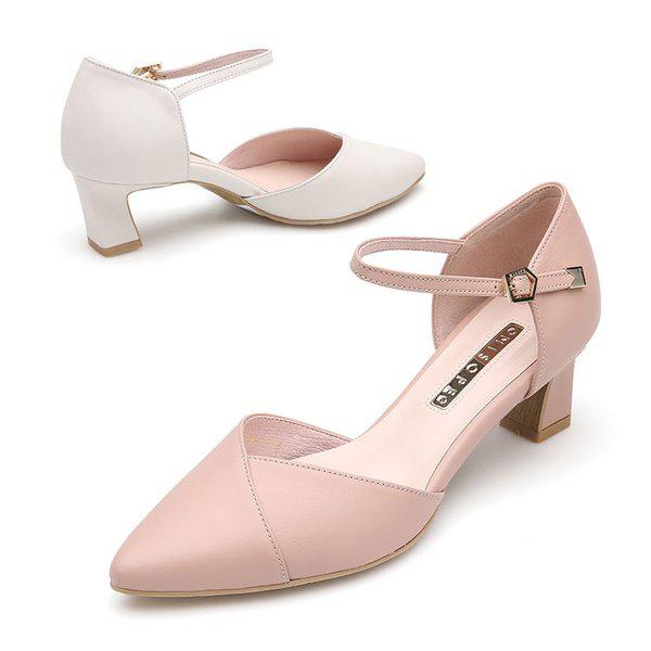 [] 女性アンクルストラップパンプス012012013 5cm