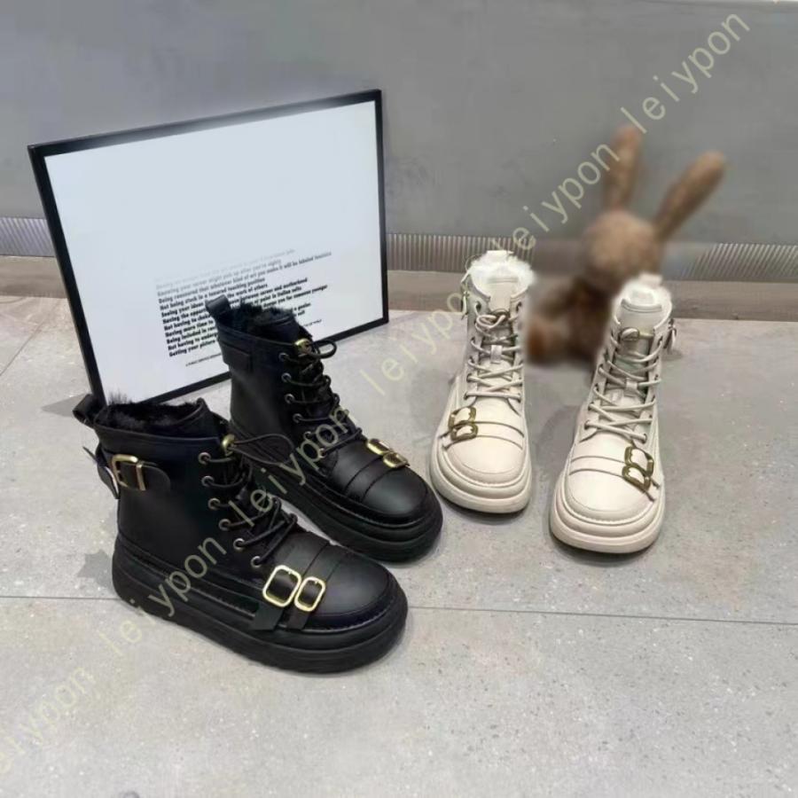 スノーブーツ ファー 水を弾く 撥水加工 防水 防汚 ミドルブーツ ショートブーツ ブーツイン ブーツ レースアップ ラウンドトゥ レディース