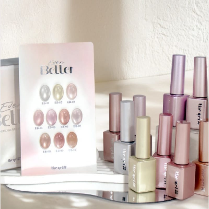 THE GEL# / Even Better 10 set / silky magnetic gel / nail