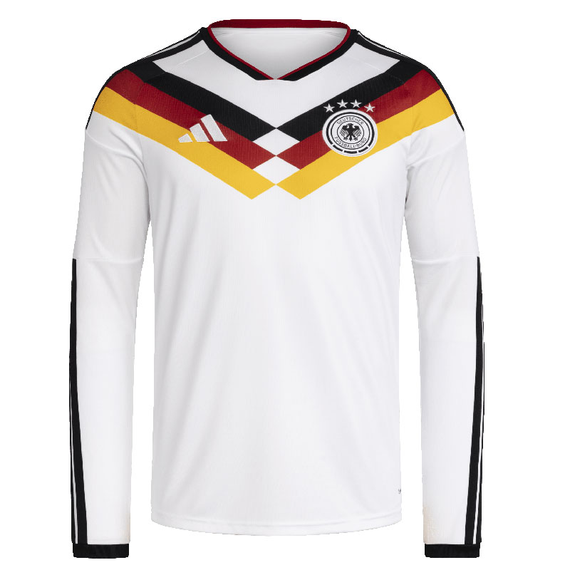 ドイツ代表 2026 ホーム レプリカ LONG SLEEVE ユニフォーム サッカー レプリカ ウェア 26SS(KLH19-JM1380)