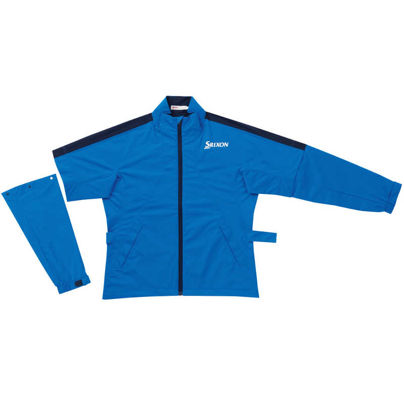 ダンロップ(スリクソン)　レインスーツ ブルーネイビー LL 【返品交換不可】　SMR5001