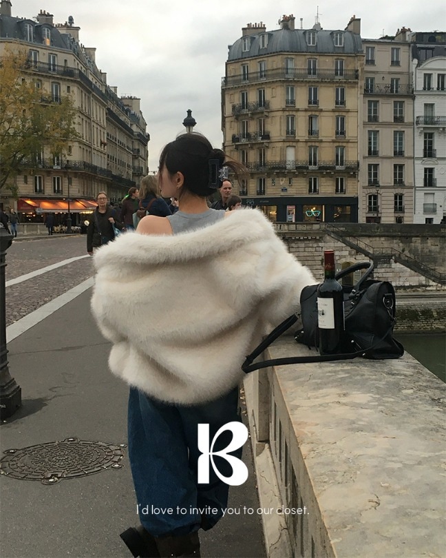 シェルターカラーファージャケット jk1173