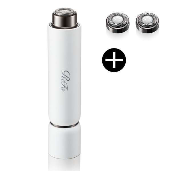 RE-AE02A ReFa SKIM SHAVER(リファスキムシェーバー) + ReFa SKIM SHAVER 替刃 シェーバー用替刃(2個セット)