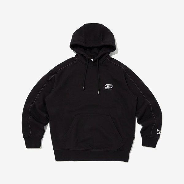 プレミア起毛フーディー - ブラック RETS-5FH43-BK