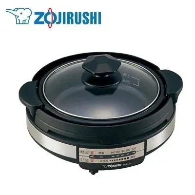 象印 グリルなべ 「あじまる」 土鍋風なべ コンパクトタイプ EP-SA10-BA ブラック