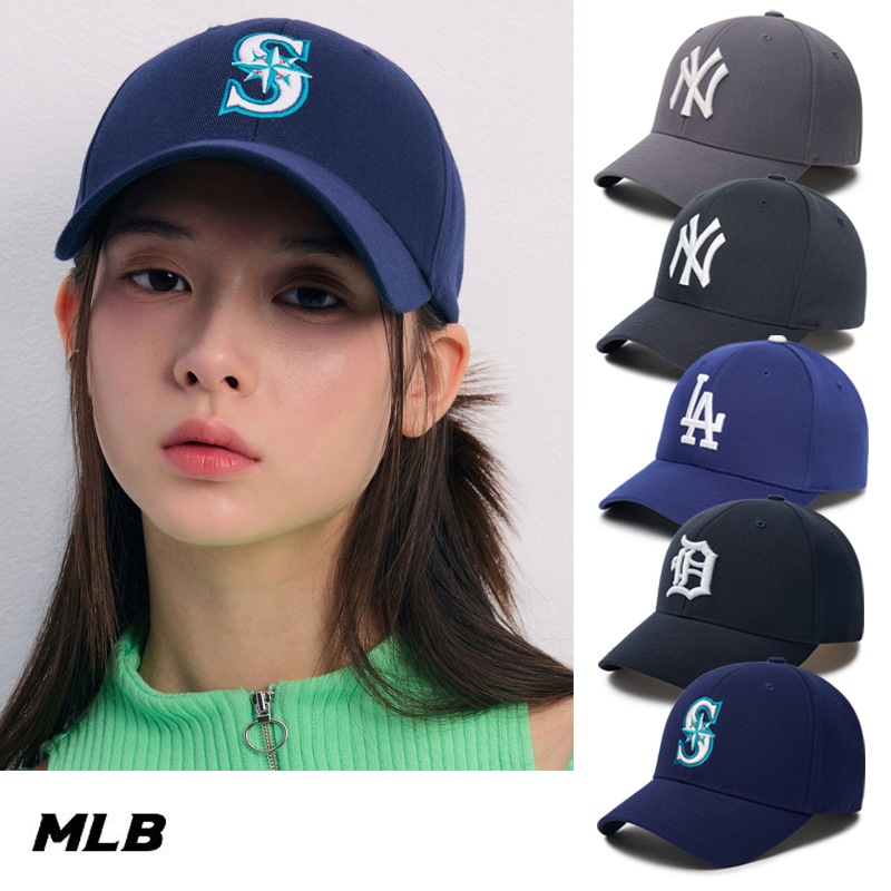 3ACP1201N (55~61サイズ)ベターフレックス ストラクチャー ボールキャップ 男女共用 野球帽 ニューヨーク ヤンキース LAドジャース シアトル マリナーズ