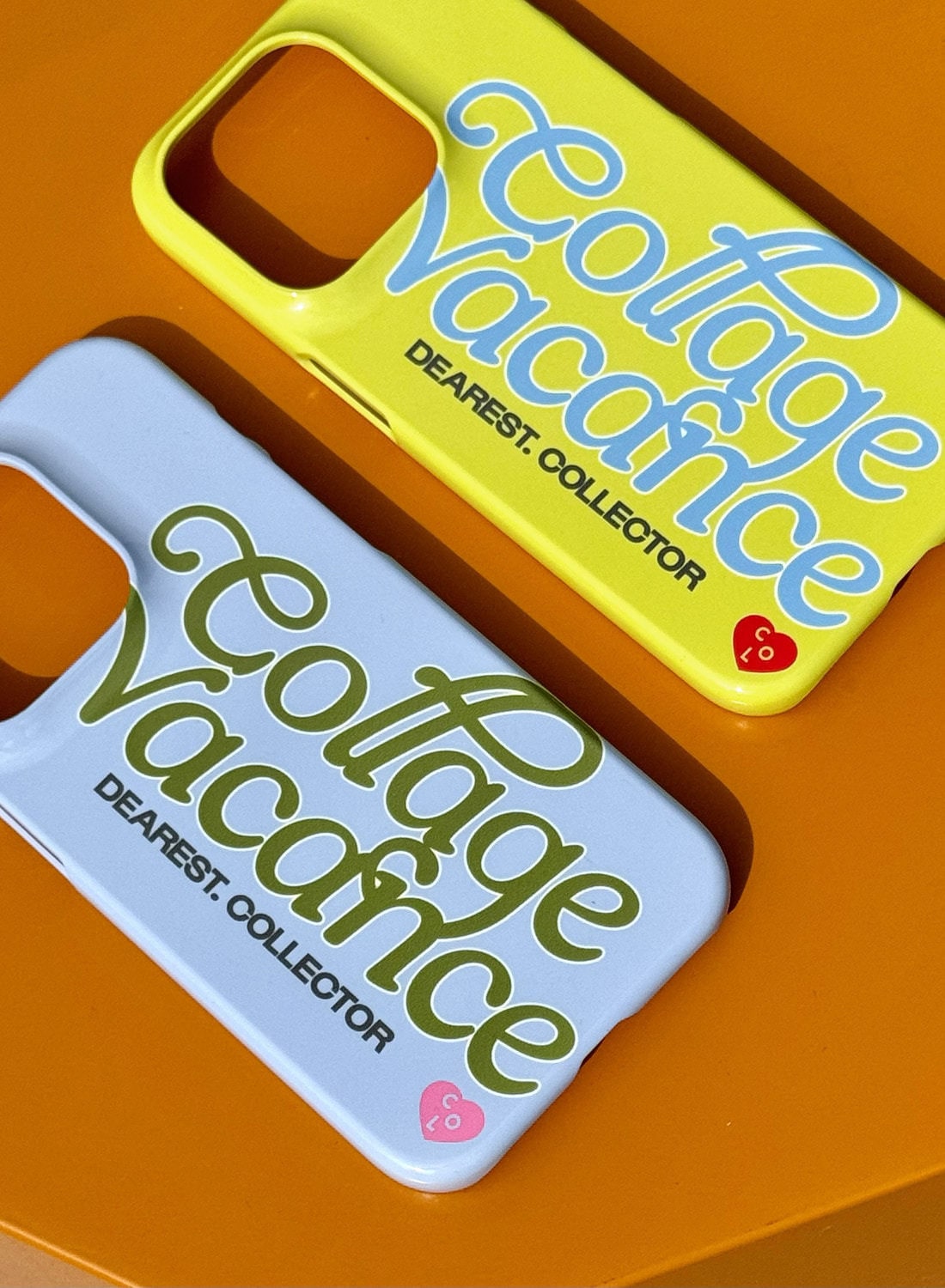 Collage Vacance Vintage Lettering Logo Hard Case