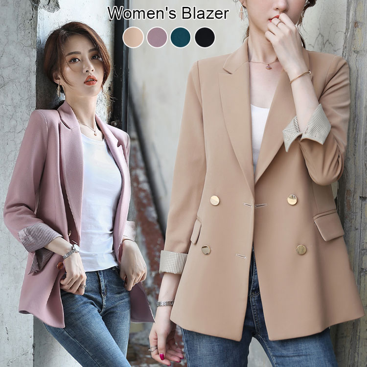 通勤　ジャケット 卒業式 テーラードジャケット ジャケット スーツ カジュアルスーツ 通勤 お宮参り 秋 洗える 七五三 レディーススーツ オフィス レディース 春 入学式 ビジネス 大きいサイズ フ